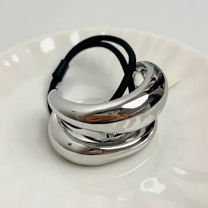 Élastique à cheveux - HairBands™ - Argent Dégradé