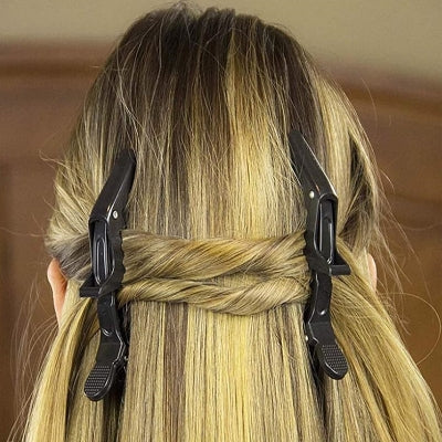 Pince à Cheveux Crocodile - AlligatorHairClips™ - Noir