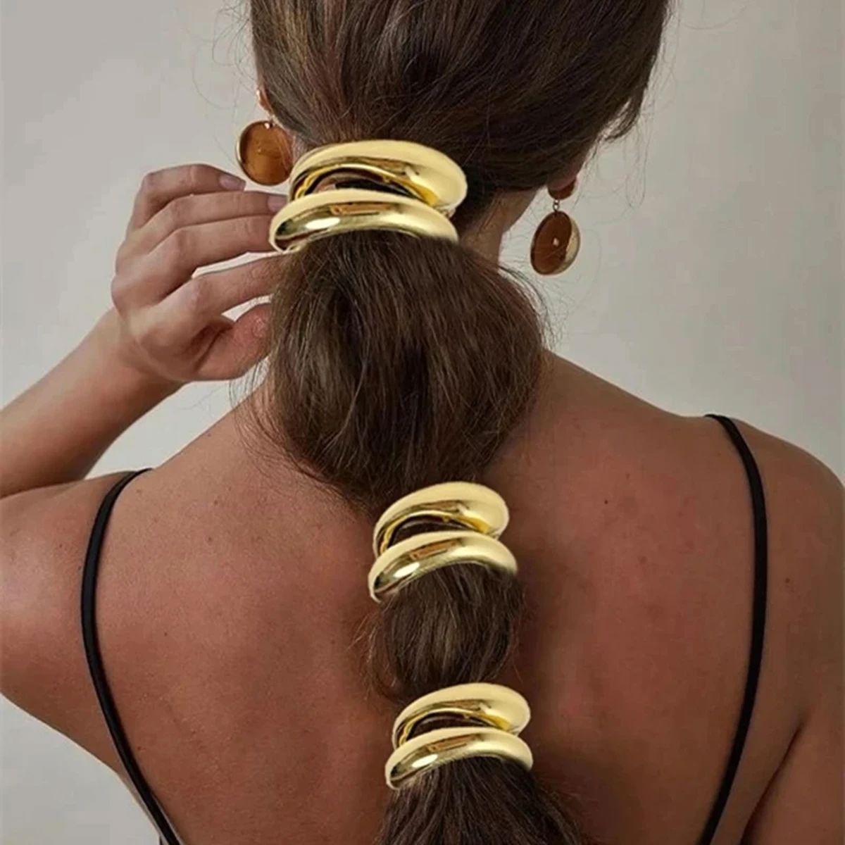 Élastique à cheveux - HairBands™ - Doré Dégradé